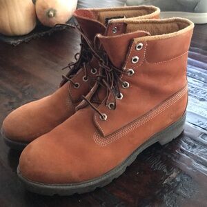 Vintage Timberland Suede Boots Workboots